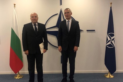 The Bulgarian Permanent Representative to NATO, Nikolay Milkov, presented his credentials